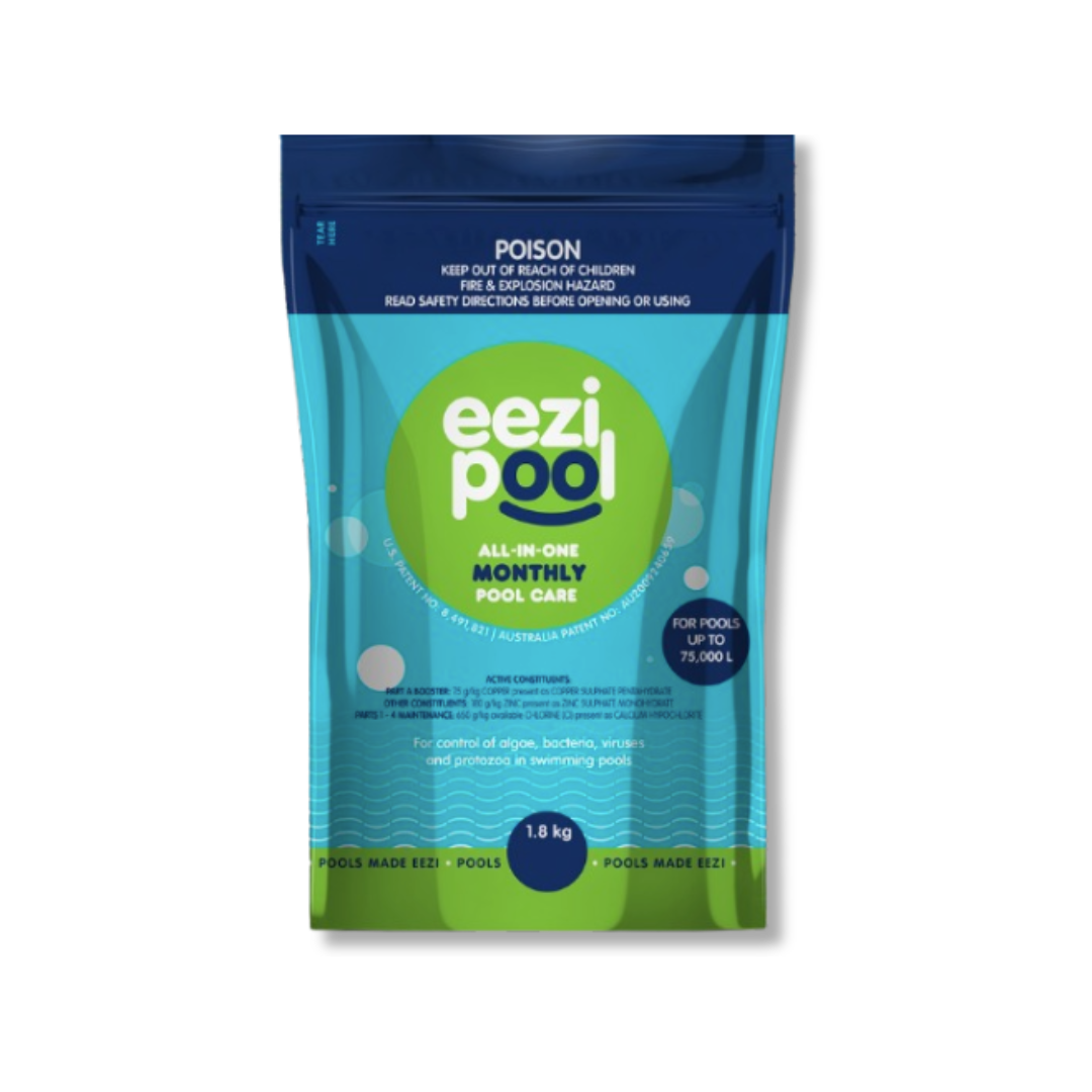 Eezi Pool – All-in-One Monthly Pool Care (1.8kg)